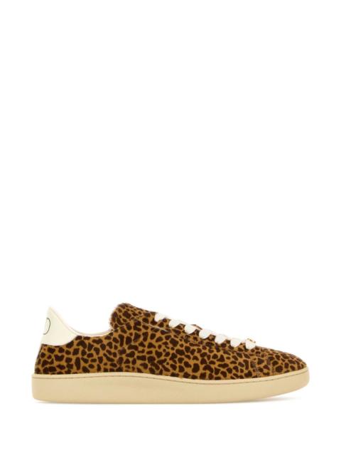 Valentino Valentino Garavani Men Printed Calf Hair Royco Sneakers