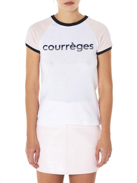 courrèges Raglan Ringer Tee