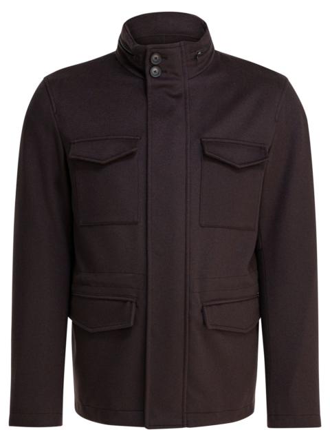 Herno Herno Wool And Cashmere Short Coat