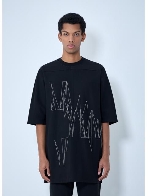 Moncler Moncler + Rick Owens Men Graphic Embroidered T-Shirt