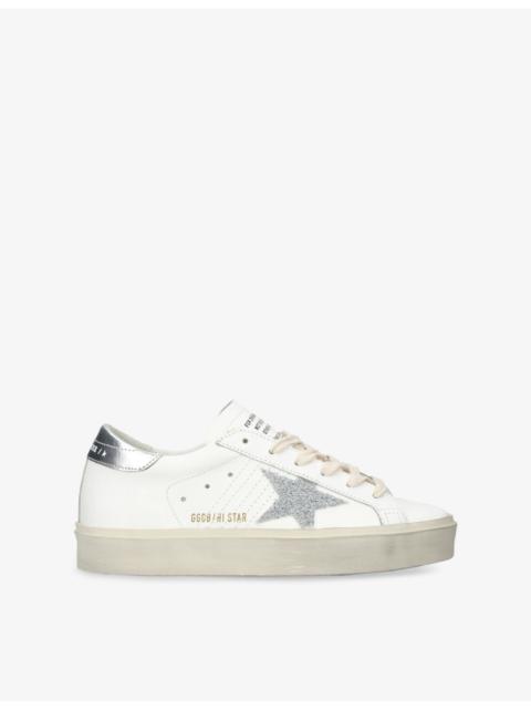 Golden Goose Hi Star 10449 Leather Low-Top Trainers