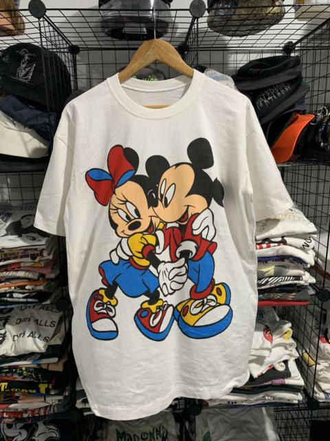 Other Designers Vintage Mickey & Minnie Big Print Tshirt