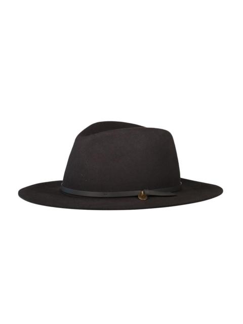 rag & bone City Fedora - Dark Espresso