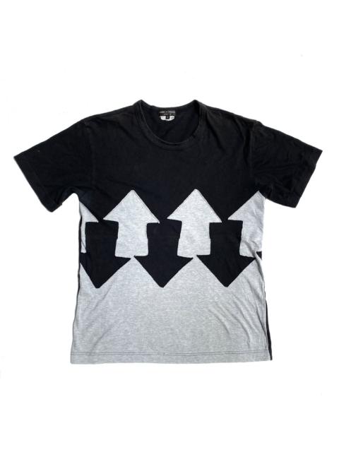 Comme des Garçons Homme Plus Arrows Patchwork T shirt