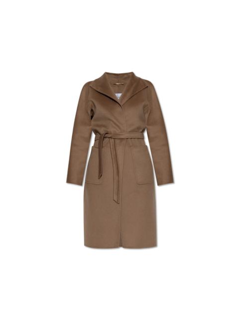 Max Mara MAX MARA Lilia Camel Cashmere Midi Cardigan Coat New & Authe