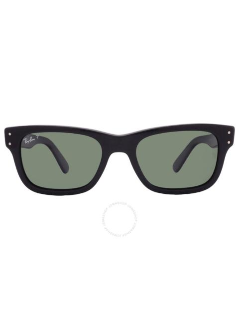 Ray-Ban Ray Ban Mr Burbank Green Rectangular Men's Sunglasses RB2283F 901/58 55