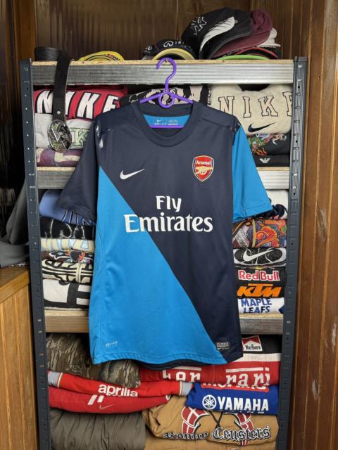 Other Designers VINTAGE NIKE ARSENAL FLY EMIRATES TEE SOCCER JERSEY 00s