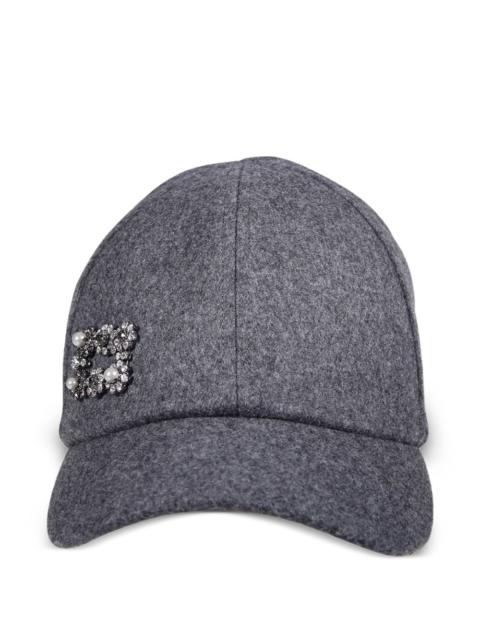 Roger Vivier Roger Vivier Women Wool Baseball Cap