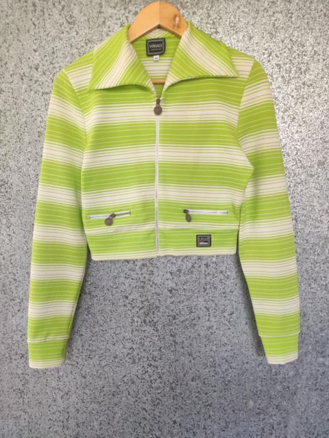 Versace crop jacket