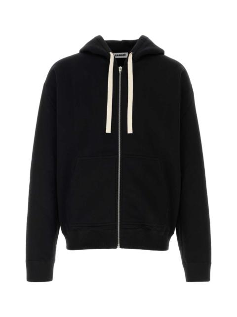 Jil Sander Jil Sander Men Black Cotton Sweatshirt