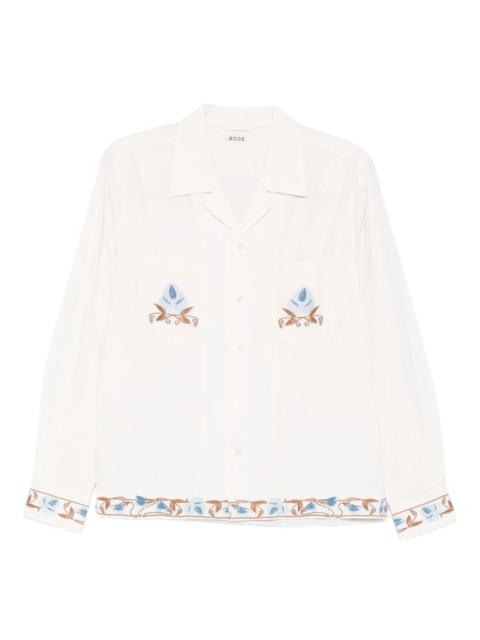 BODE Nouveau Vine shirt