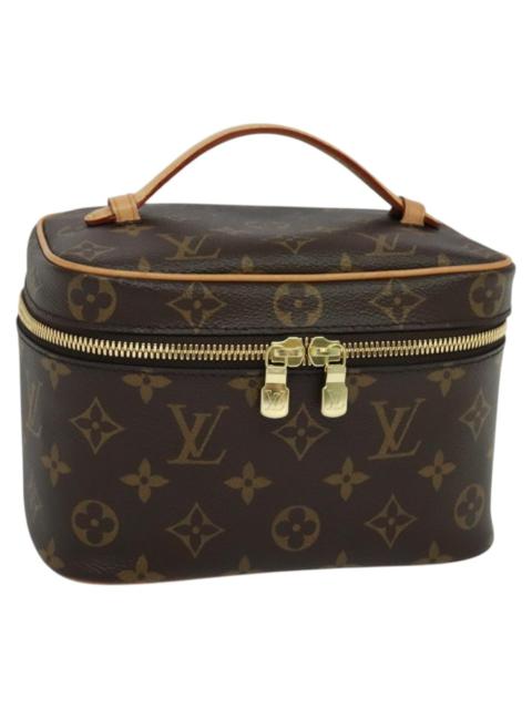 LOUIS VUITTON Monogram Nice Mini Hand Bag M44495