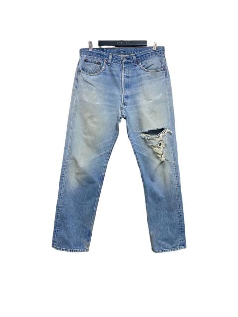Levi's Vintage 90s Levis 501 Distressed Jeans 34x31