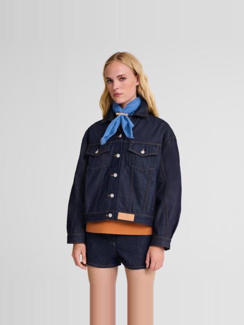 Longchamp L'Hiver en douceur Stole Slate - Cashmere