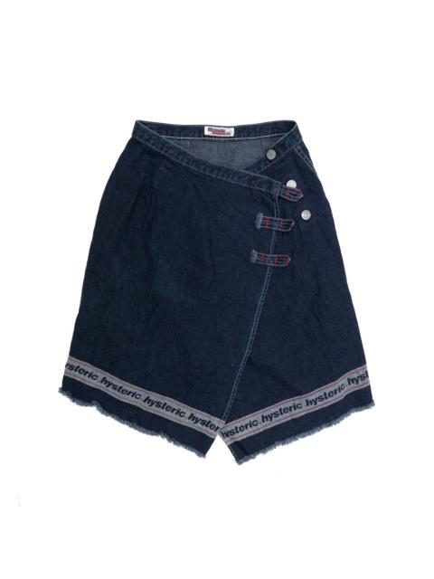 Hysteric Glamour ❄️HYSTERIC GLAMOUR Short Skirt Denim Button