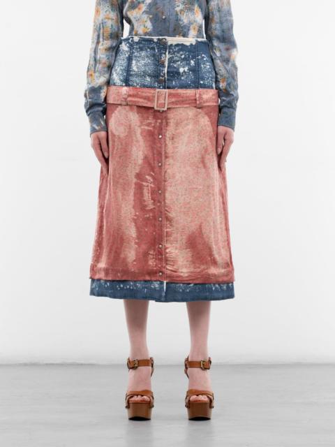 Diesel O-Ssido Hybrid Trompe L'oeil Skirt