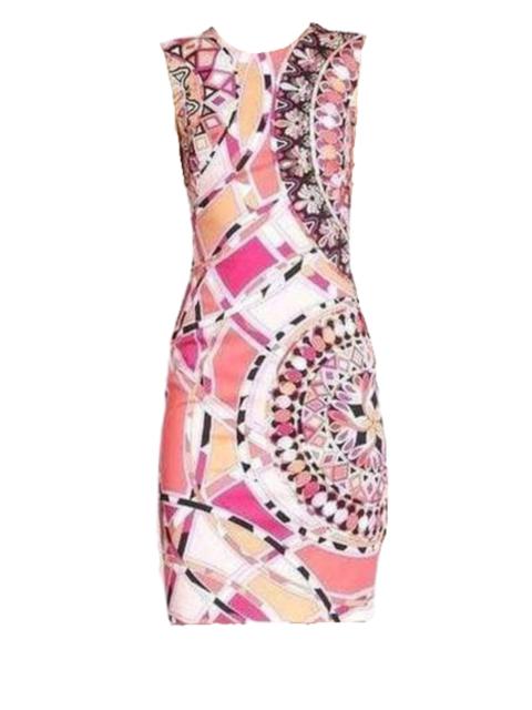 PUCCI Signature Print Sheath Cotton Dress