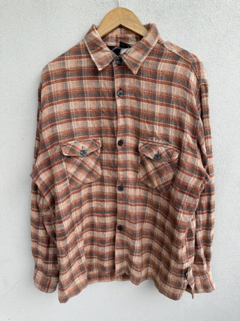 Shorty's Skateboards - Vintage - 1990 Grind Inc Skateboard Flannel Shirt