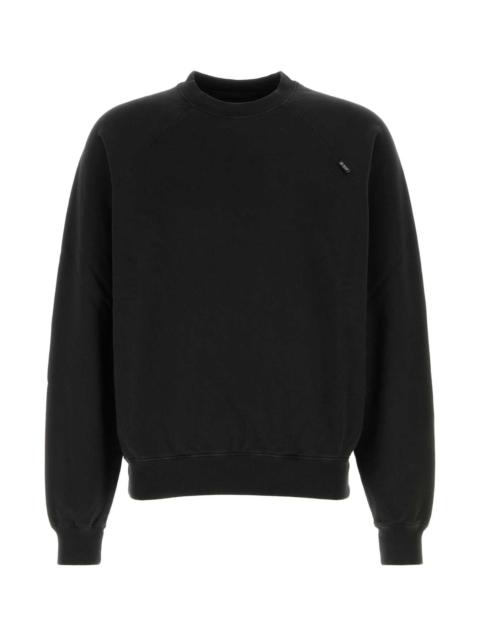Prada Prada Men Black Cotton Sweatshirt
