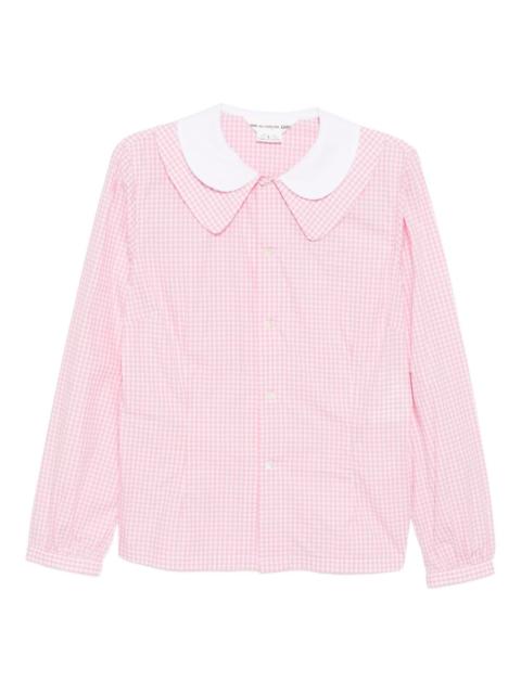 Comme des Garçons GIRL double-collar shirt