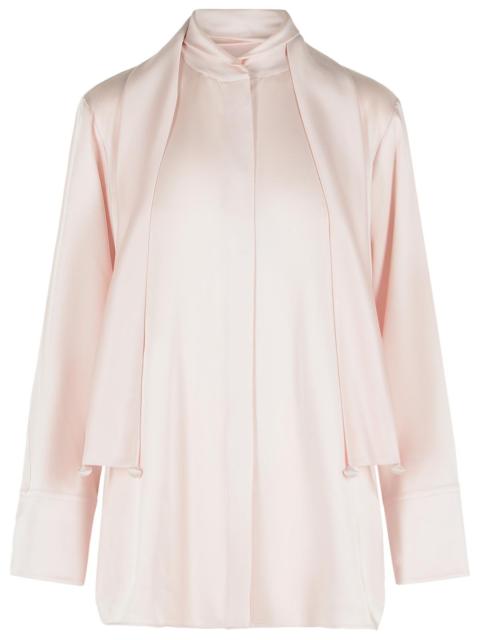 Jil Sander Jil Sander 'Fiocco' Pink Acetate And Viscose Shirt Women