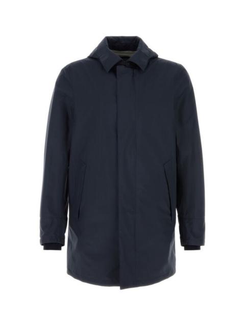 Herno Herno Men Navy Blue Polyester Jacket