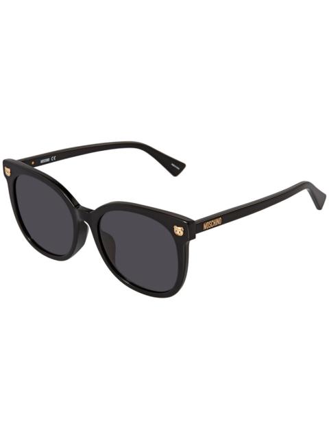Moschino Moschino Dark Grey Cat Eye Ladies Sunglasses MOS088/F/S 0807/IR 55