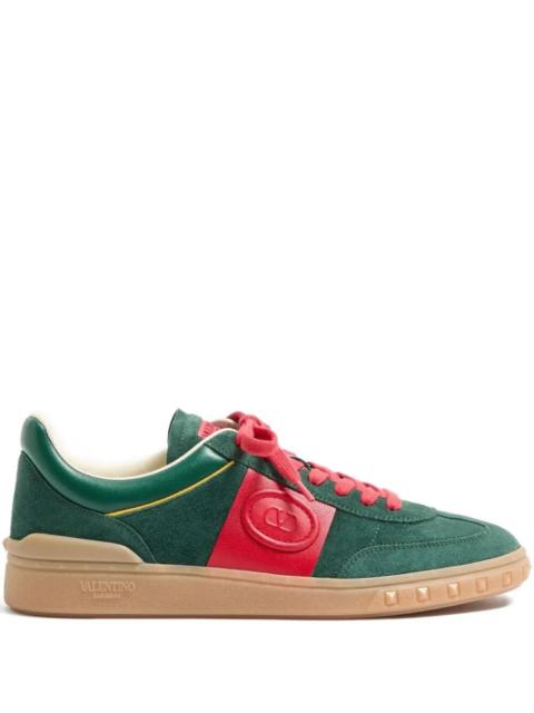 Valentino Valentino Garavani Men Upvillage Split And Nappa Leather Sneakers