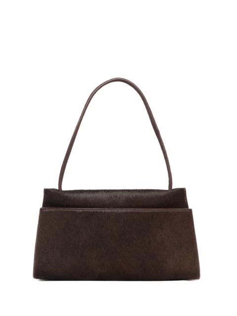 Elleme Long Papillon Calf Leather Dark Brown