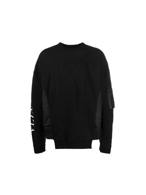 Valentino Vltn Embossed Sweatshirt Men