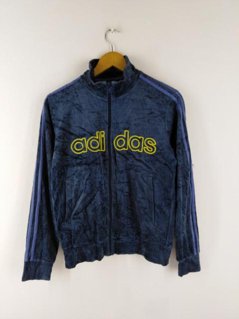 adidas BIG LOGO ADIDAS FLEECE ZIPPER JACKET