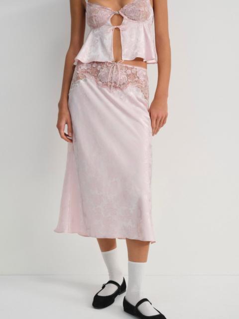 For Love & Lemons Camilla Midi Skirt