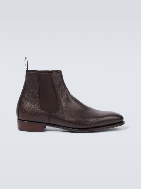 GEORGE CLEVERLEY Jason leather Chelsea boots