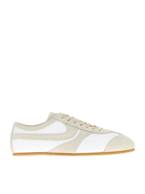 Dries Van Noten Dries Van Noten Women Two-Tone Leather And Suede Sneakers