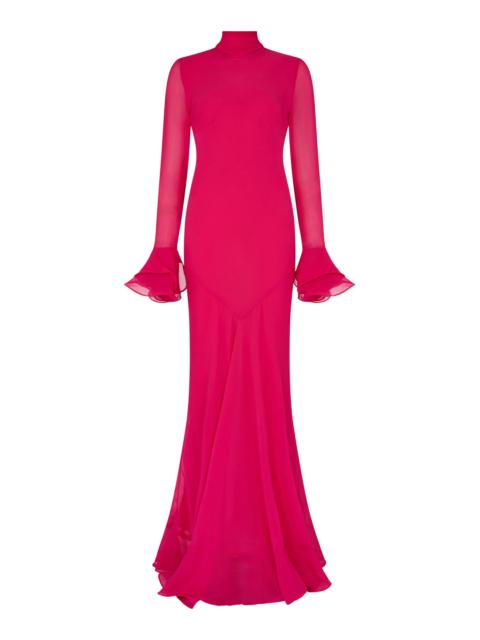De La Vali Daira Georgette Gown pink