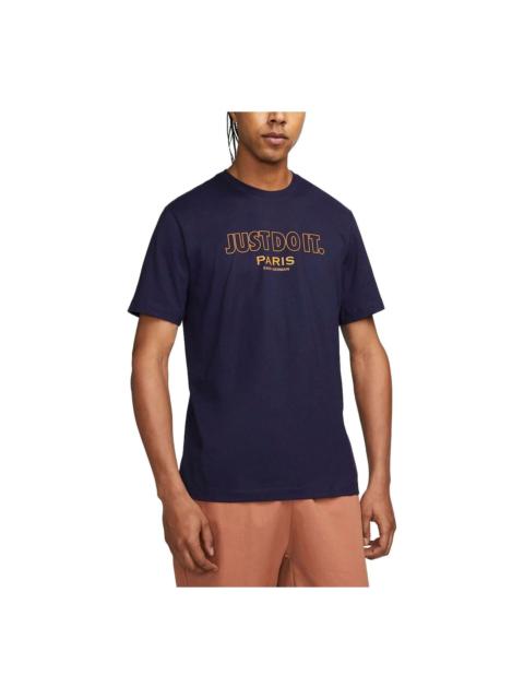 Nike Nike Paris Saint-Germain JDI T-Shirt 'Blackened Blue' FD1048-498