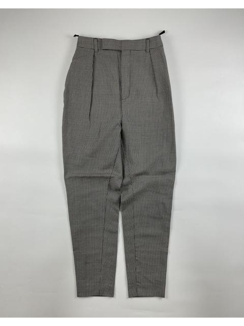 CELINE Celine S/S'19 Houndstooth Carrot Pants