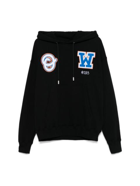 Off-White Wiz patch skate hoodie