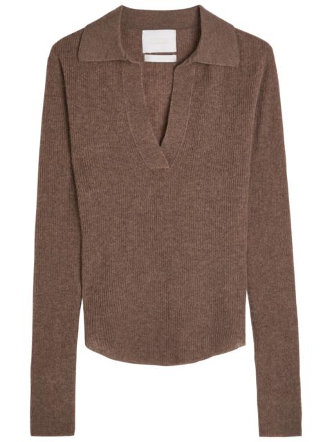 Citizens of Humanity Citizens OF Humanity Simone Wool and Cashmere-blend Polo top
