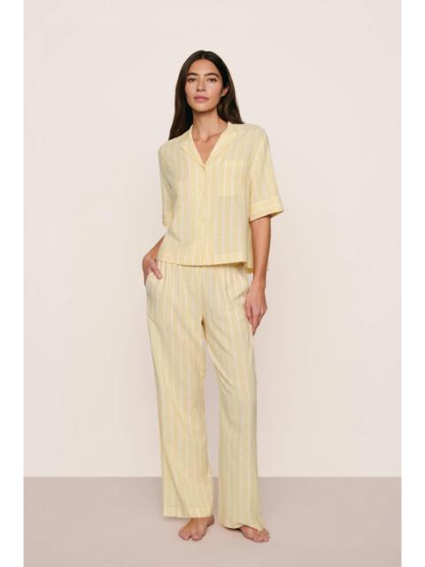 eberjey Nautico Relaxed Short Sleeve & Pant PJ Set