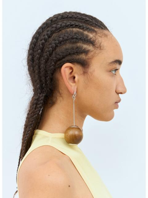 JACQUEMUS Jacquemus Women Les Grandes Boucles Nodo Earrings