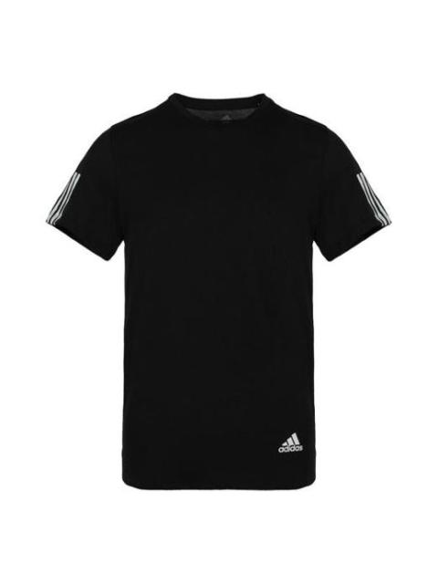 adidas adidas Run It Tee Soft Sports Round Neck Short Sleeve Black DZ2487