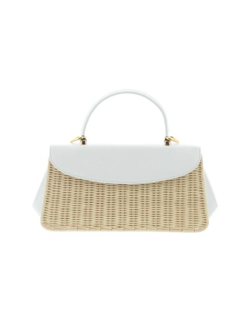 Other Designers Carla Saint Barth – Vimini Long Bag – Natural / White