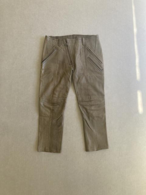 The Viridi-anne leather pants .J001.