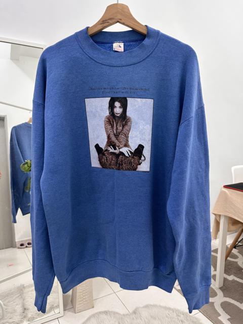 Other Designers Vintage - Mega Rare Vintage 90s Bjork Debut Promo Sweatshirt