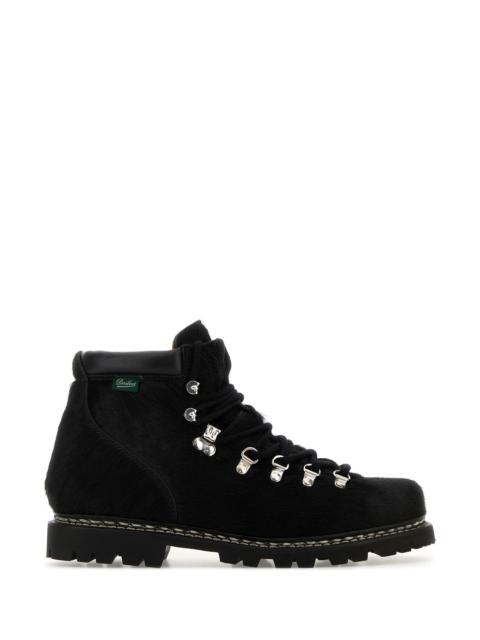 Junya Watanabe MAN Black calf hair Junya Watanabe x Paraboot ankle boots