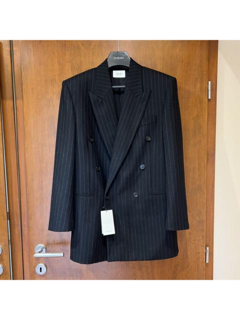 SAINT LAURENT Saint Laurent Pinstripe Blazer in Large