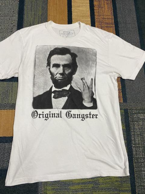Other Designers Original Gangster Riot Society Tee Tshirt