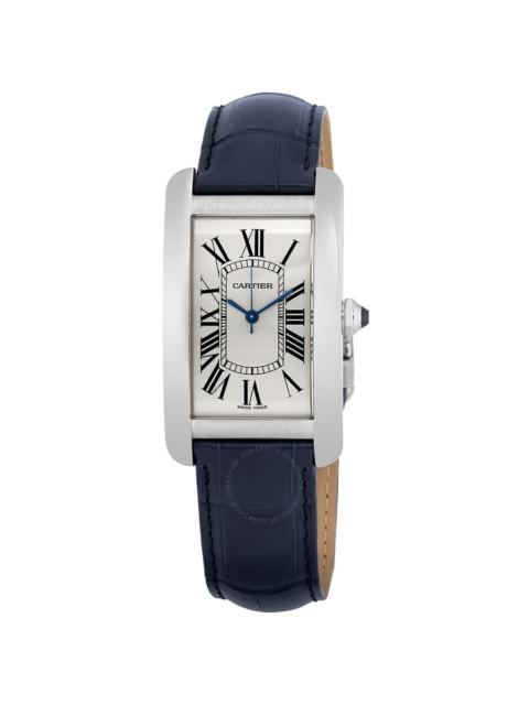 Cartier Cartier Tank Americaine Automatic Silver Dial Men's Watch WSTA0018