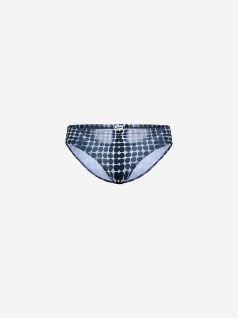 Jean Paul Gaultier RE-EDITION - THE BLACK & WHITE DOTS SWIM BRIEFS